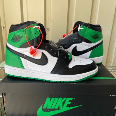 Nike Air Jordan 1 Retro High OG "Celtics/Black and Lucky Green" (2023)