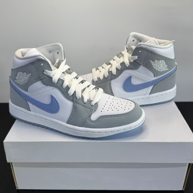 Nike Women's Air Jordan 1 Mid "Wolf Grey"