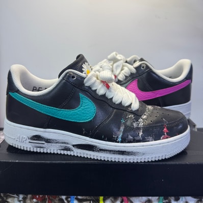 PEACEMINUSONE × Nike Air Force 1 Low '07 Para-Noise 3.0 "Black and Multi-Color" / G-DRAGON
