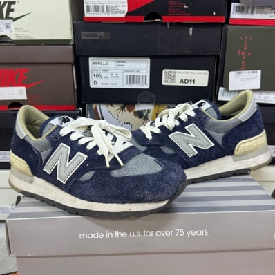 Carhartt WIP × New Balance 990V1 "Dark Navy/Pussywillow Gray"