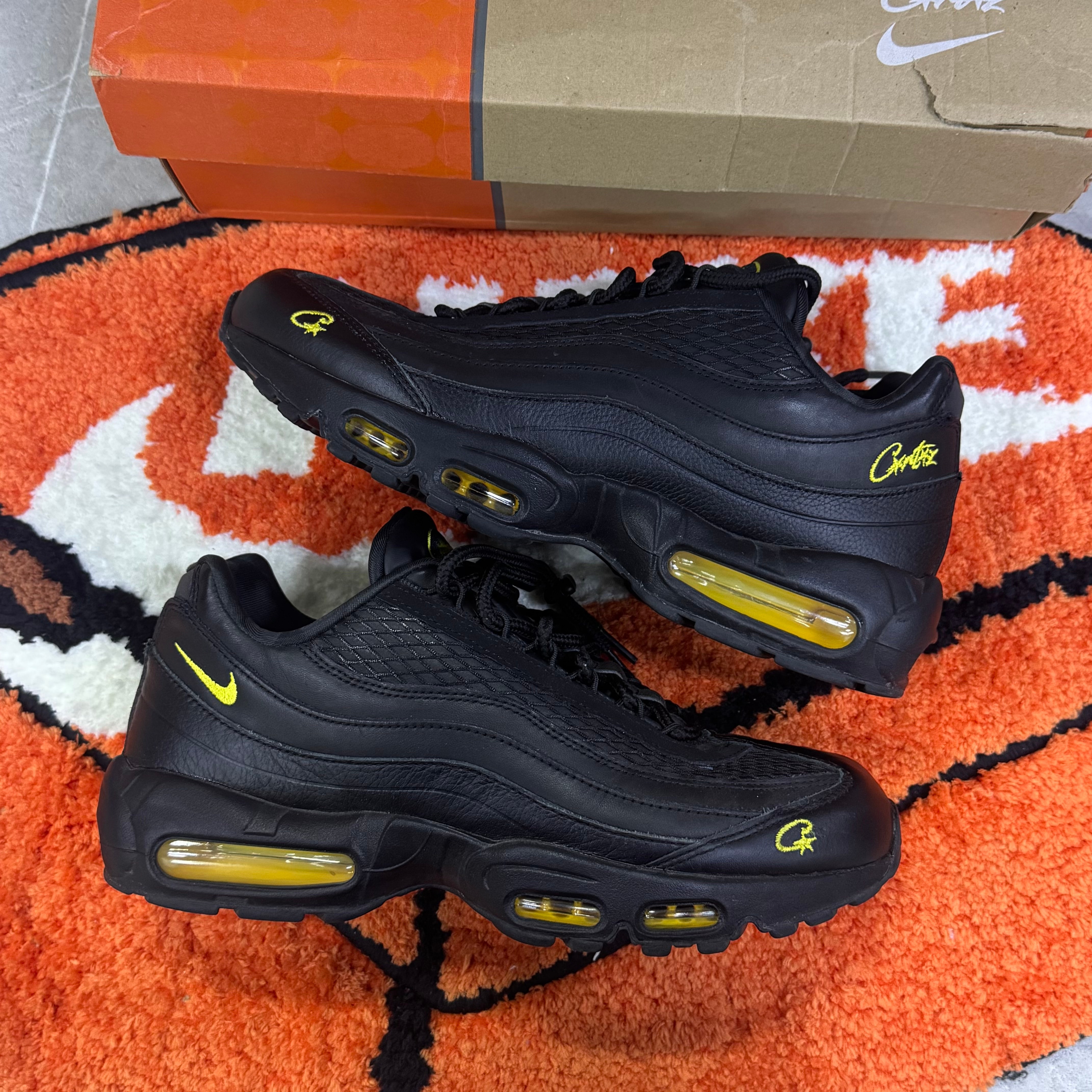 Corteiz × Nike Air Max 95 "Black and Tour Yellow"