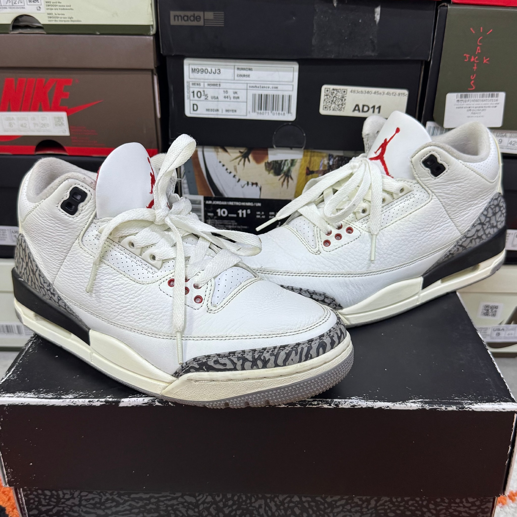 Nike Air Jordan 3 Retro "White Cement Reimagined"