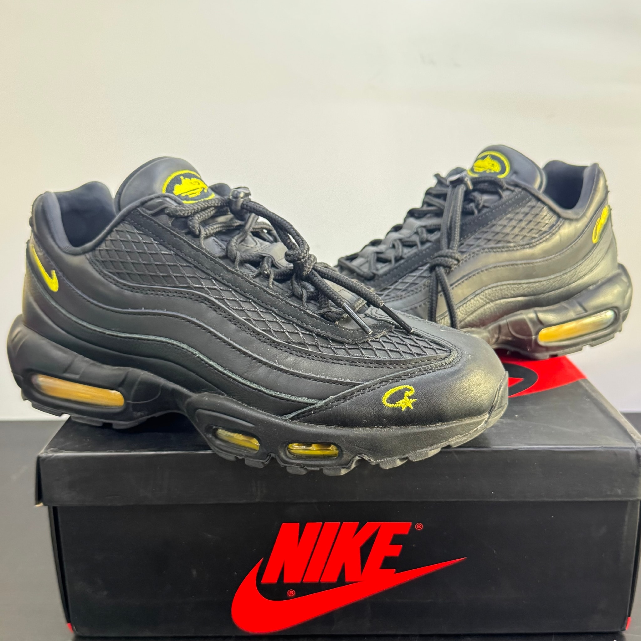 Corteiz × Nike Air Max 95 "Black and Tour Yellow"