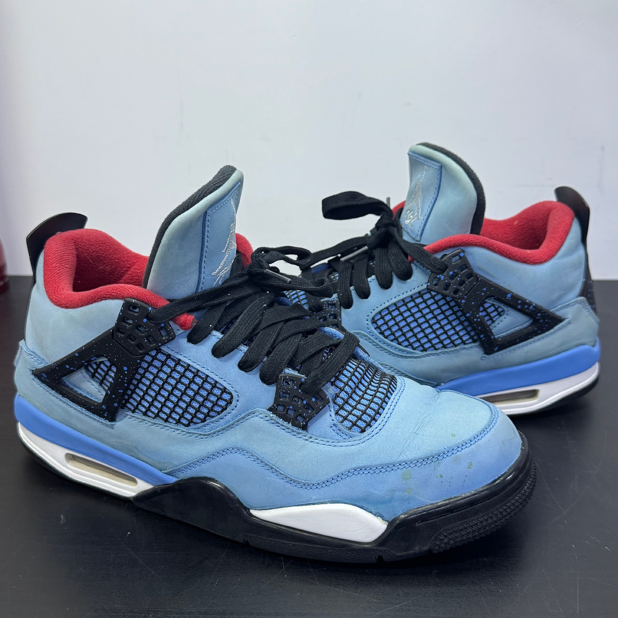 Travis Scott × Nike Air Jordan 4 Retro Cactus Jack "University Blue"
