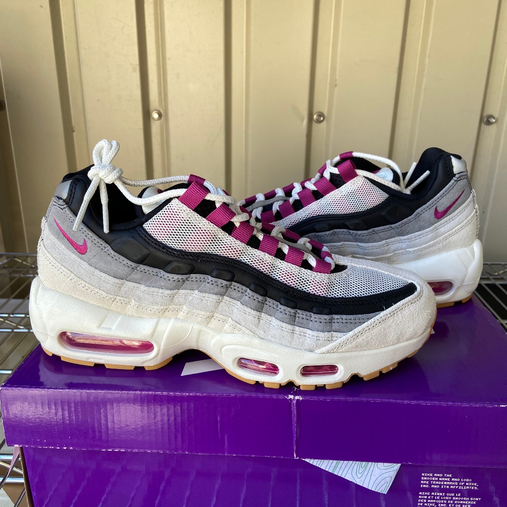 Nike SB Air Max 95 "Summit White/Cactus Flower"
