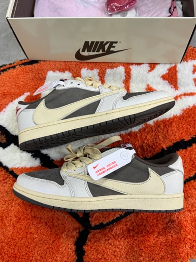Travis Scott × Nike Air Jordan 1 Low OG SP "Reverse Mocha/Sail and Ridgerock"