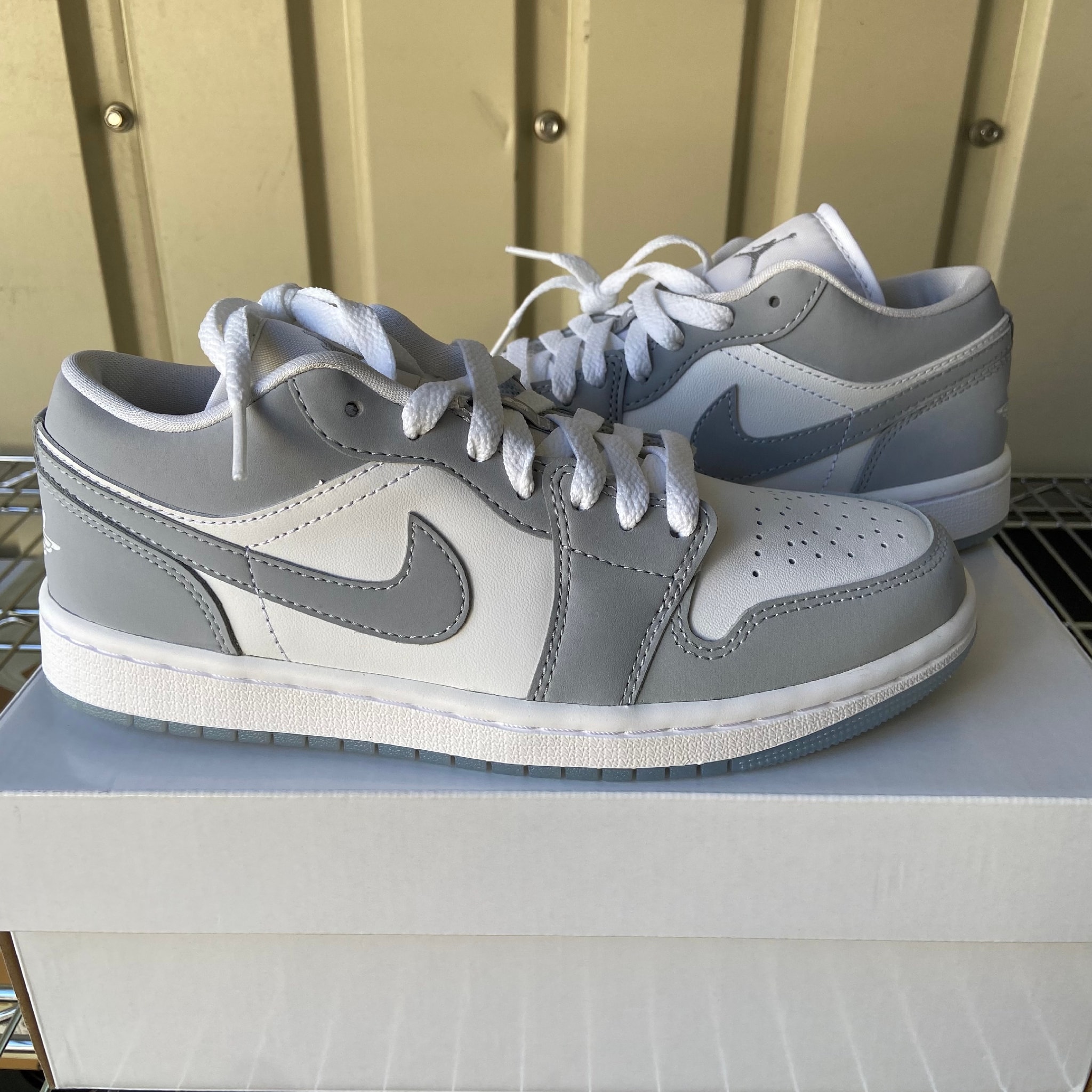 Nike Women's Air Jordan 1 Low "Wolf Grey"