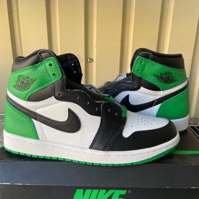 Nike Air Jordan 1 Retro High OG "Celtics/Black and Lucky Green" (2023)