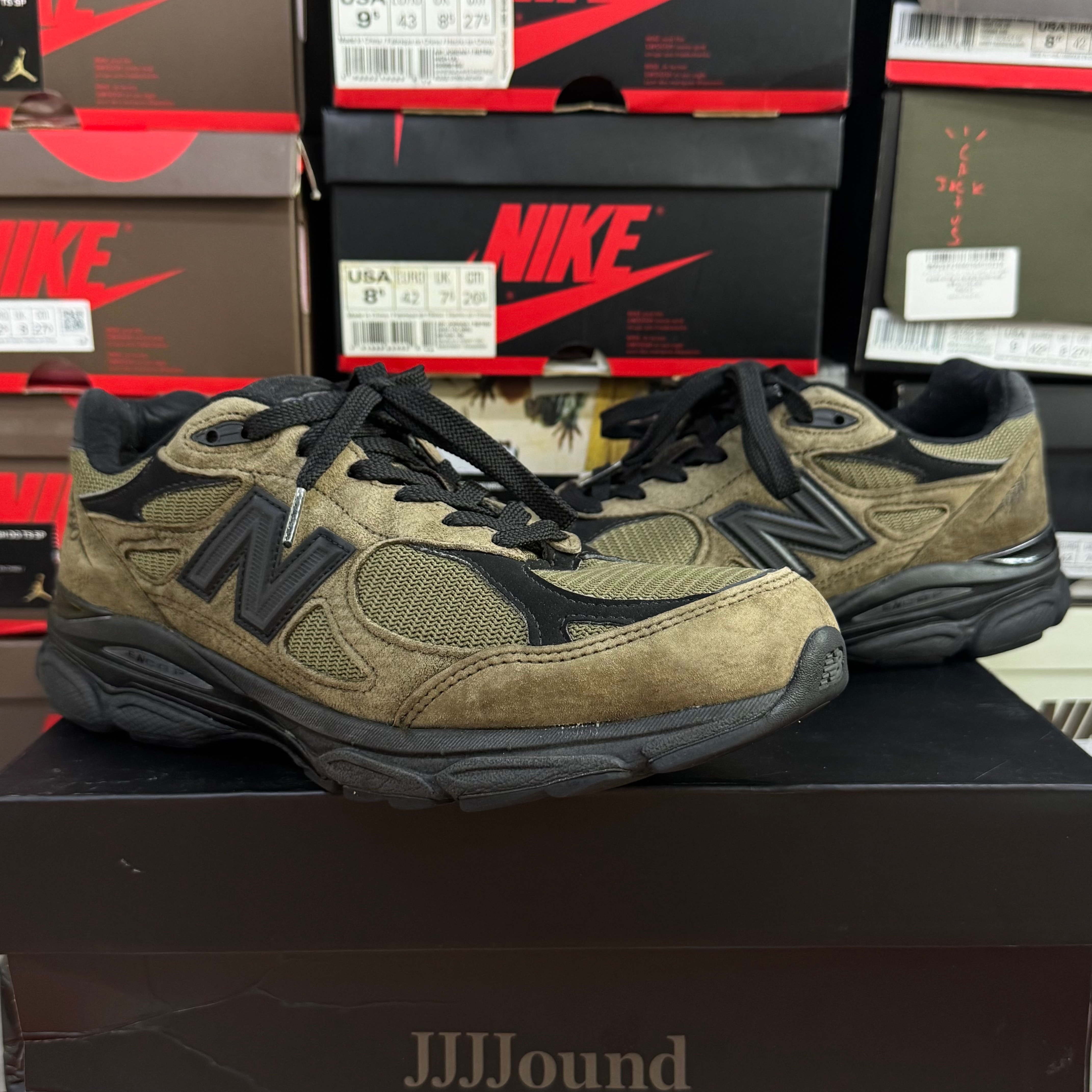 JJJJound × New Balance 990V3 "Slate Black"