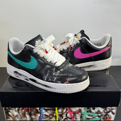 PEACEMINUSONE × Nike Air Force 1 Low '07 Para-Noise 3.0 "Black and Multi-Color" / G-DRAGON