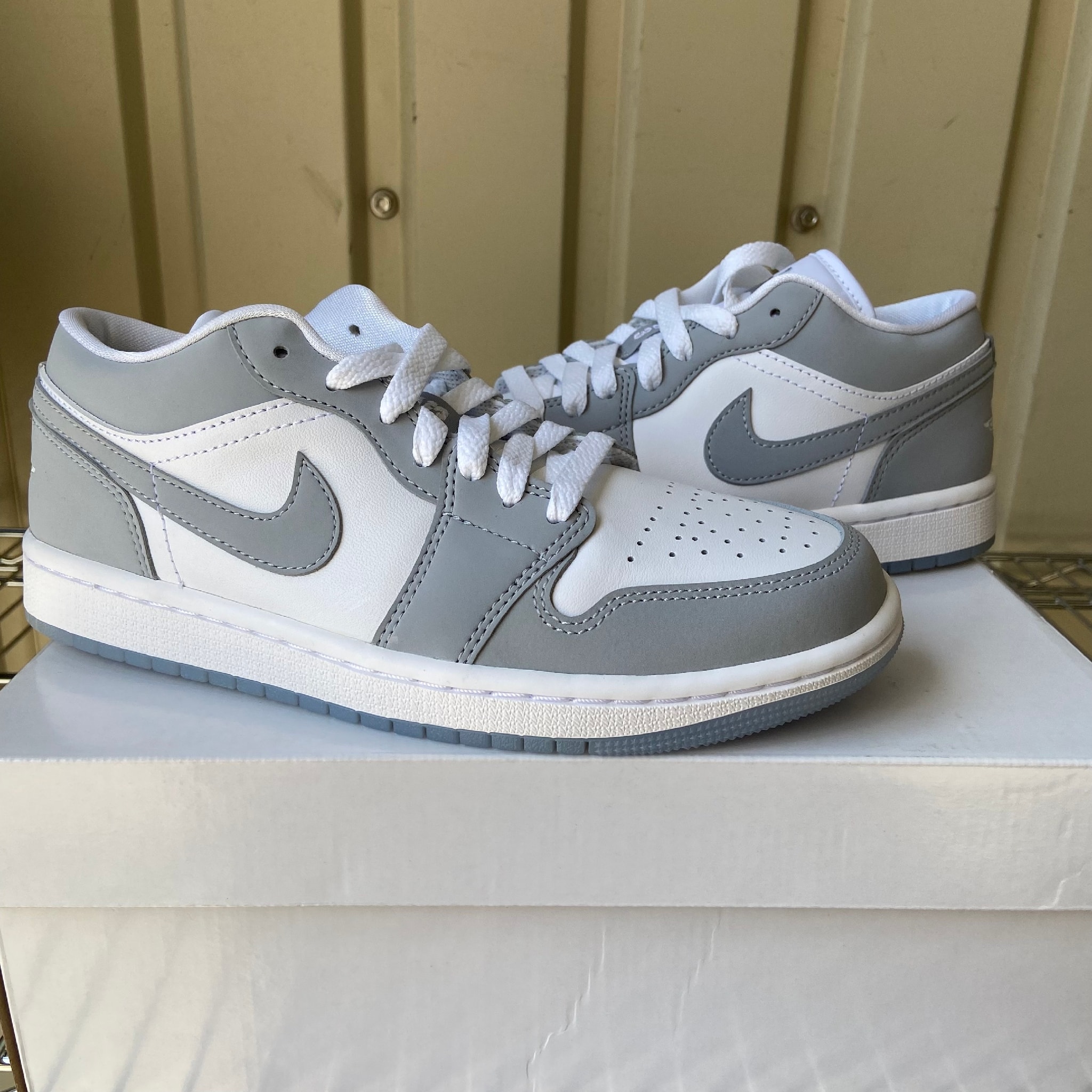 Nike Women's Air Jordan 1 Low "Wolf Grey"