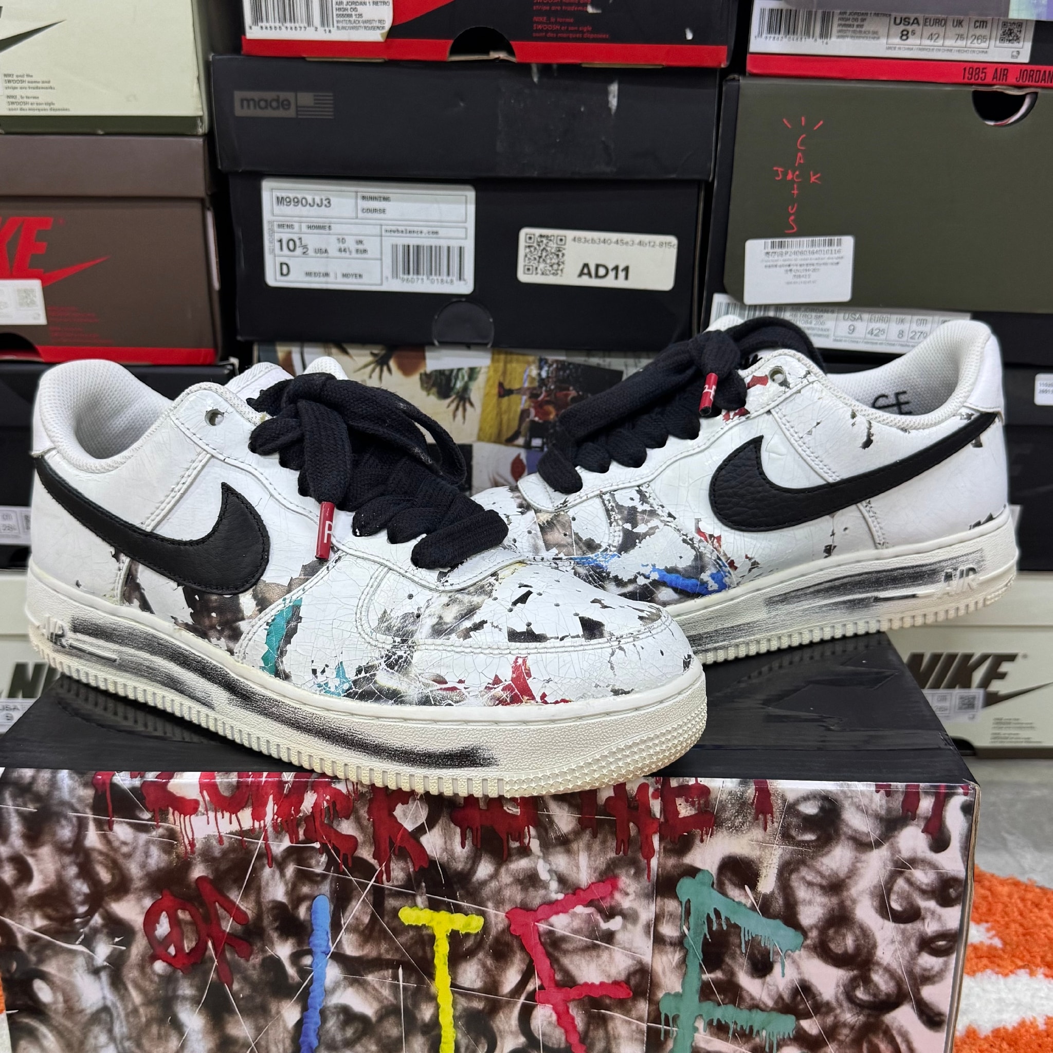 PEACEMINUSONE × Nike Air Force 1 Low "Para-noise/White/Black" / G-DRAGON