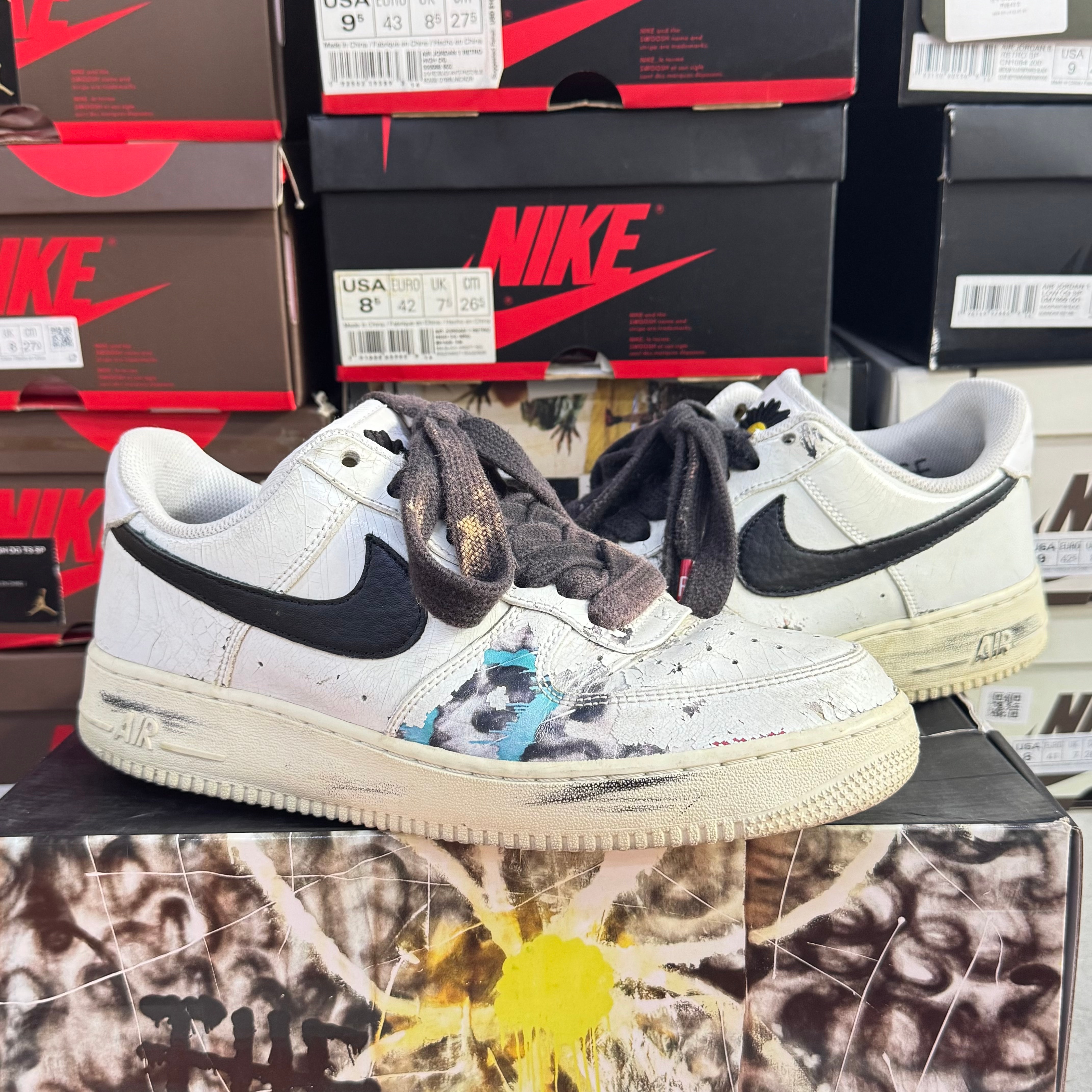 PEACEMINUSONE × Nike Air Force 1 Low "Para-noise/White/Black" / G-DRAGON