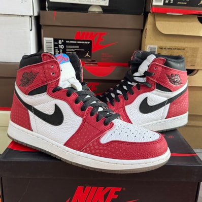 Spiderman × Nike Air Jordan 1 Origin Story "Gym Red/White/Photo Blue/Black"