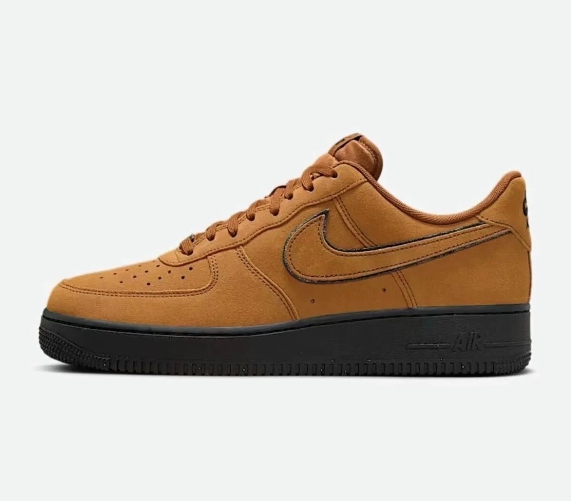 Nike Air Force 1 Low "Suede/Desert Ochre/Black"