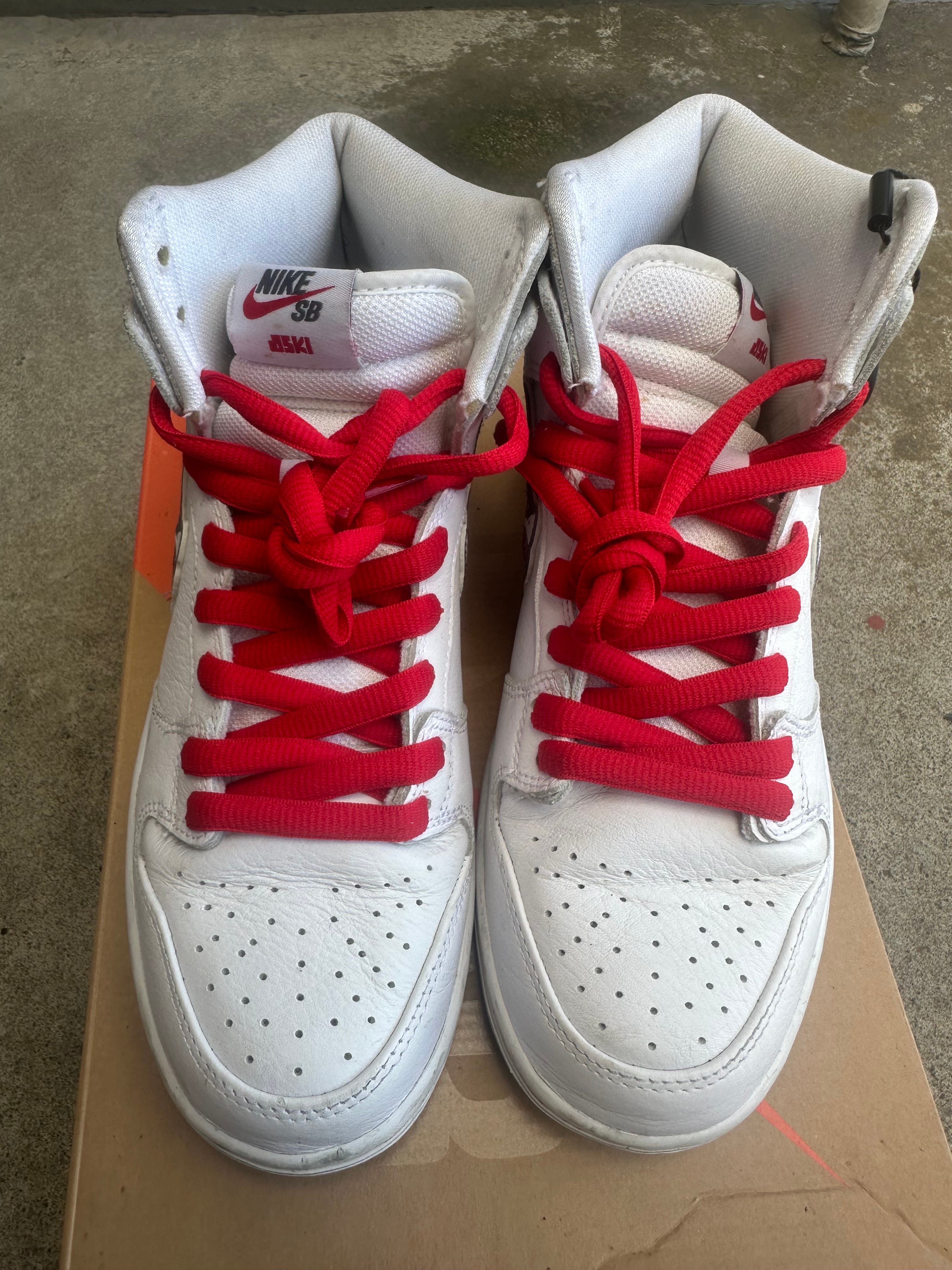 Oski x Nike SB Dunk High "Great White Shark"