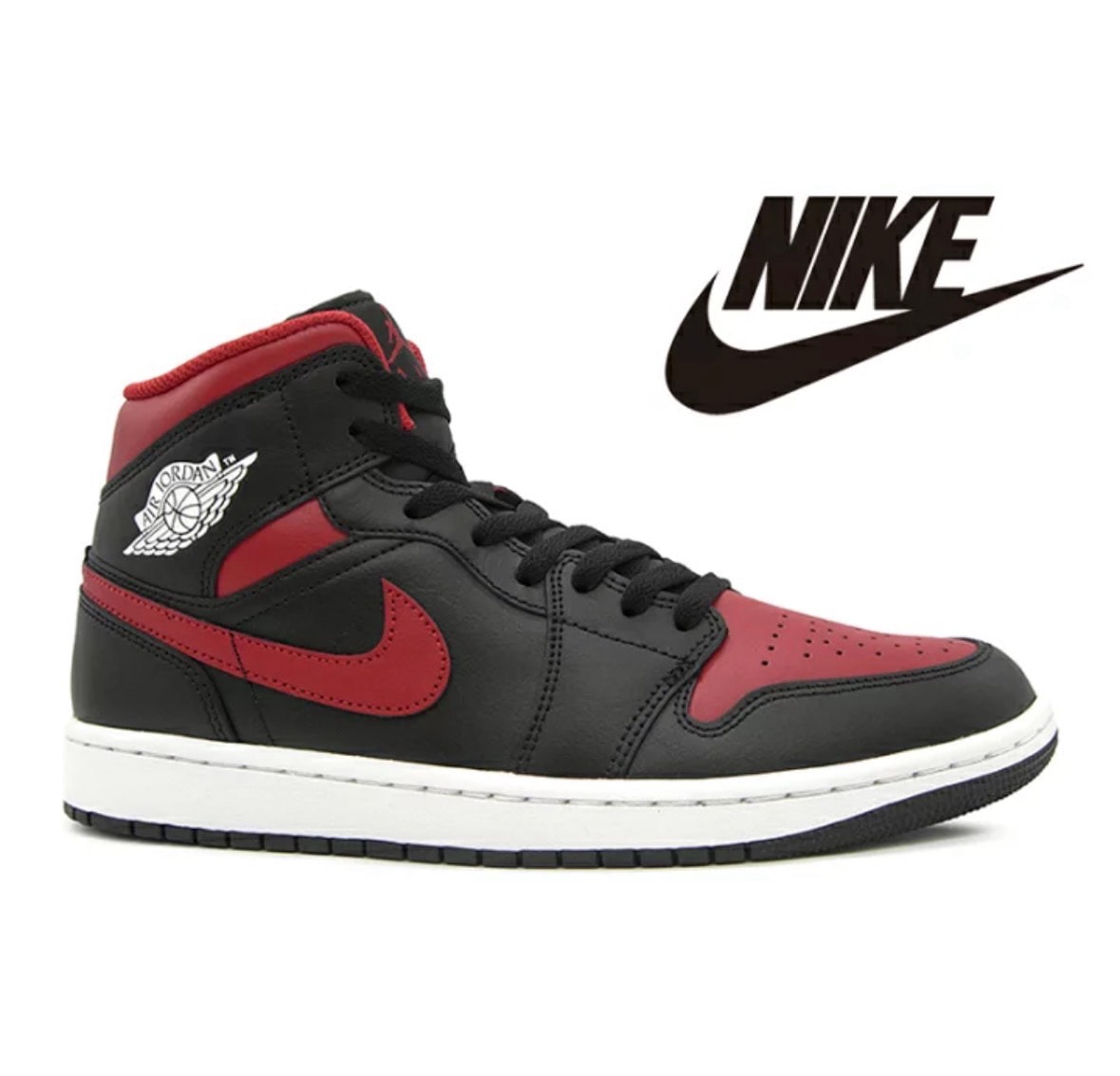 Nike Air Jordan 1 Mid "Bred"