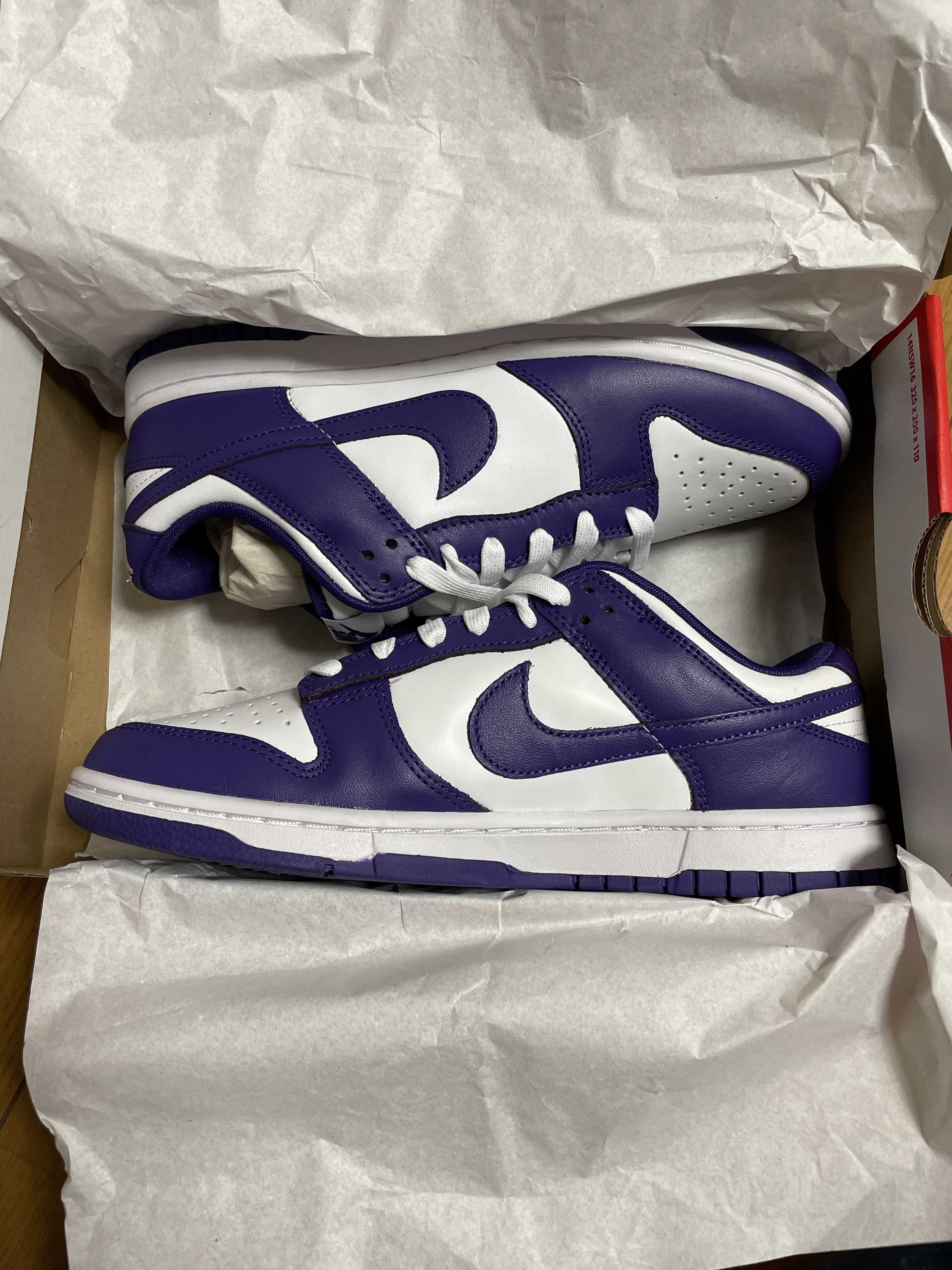 Nike Dunk Low Retro "Championship Court Purple"