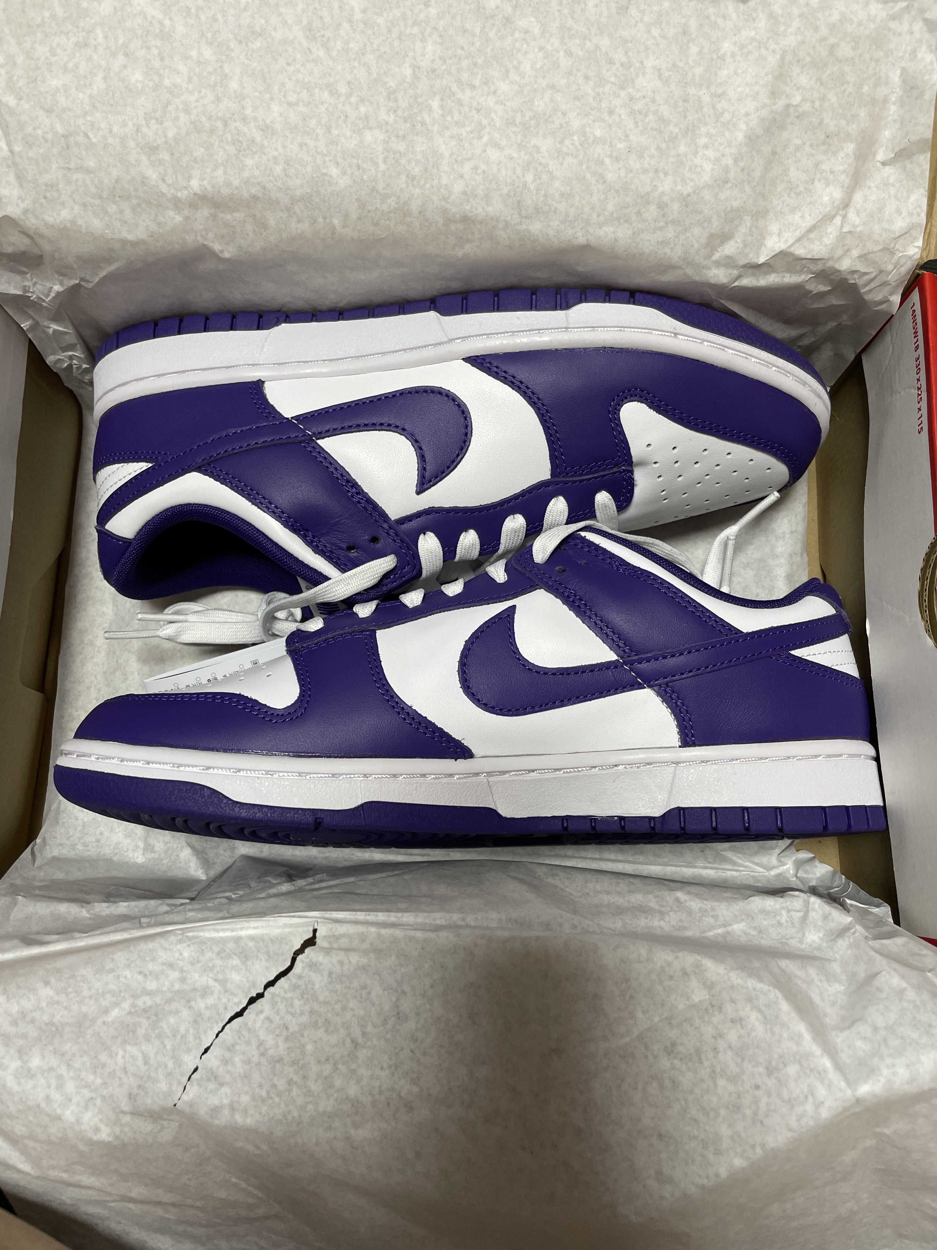 Nike Dunk Low Retro "Championship Court Purple"