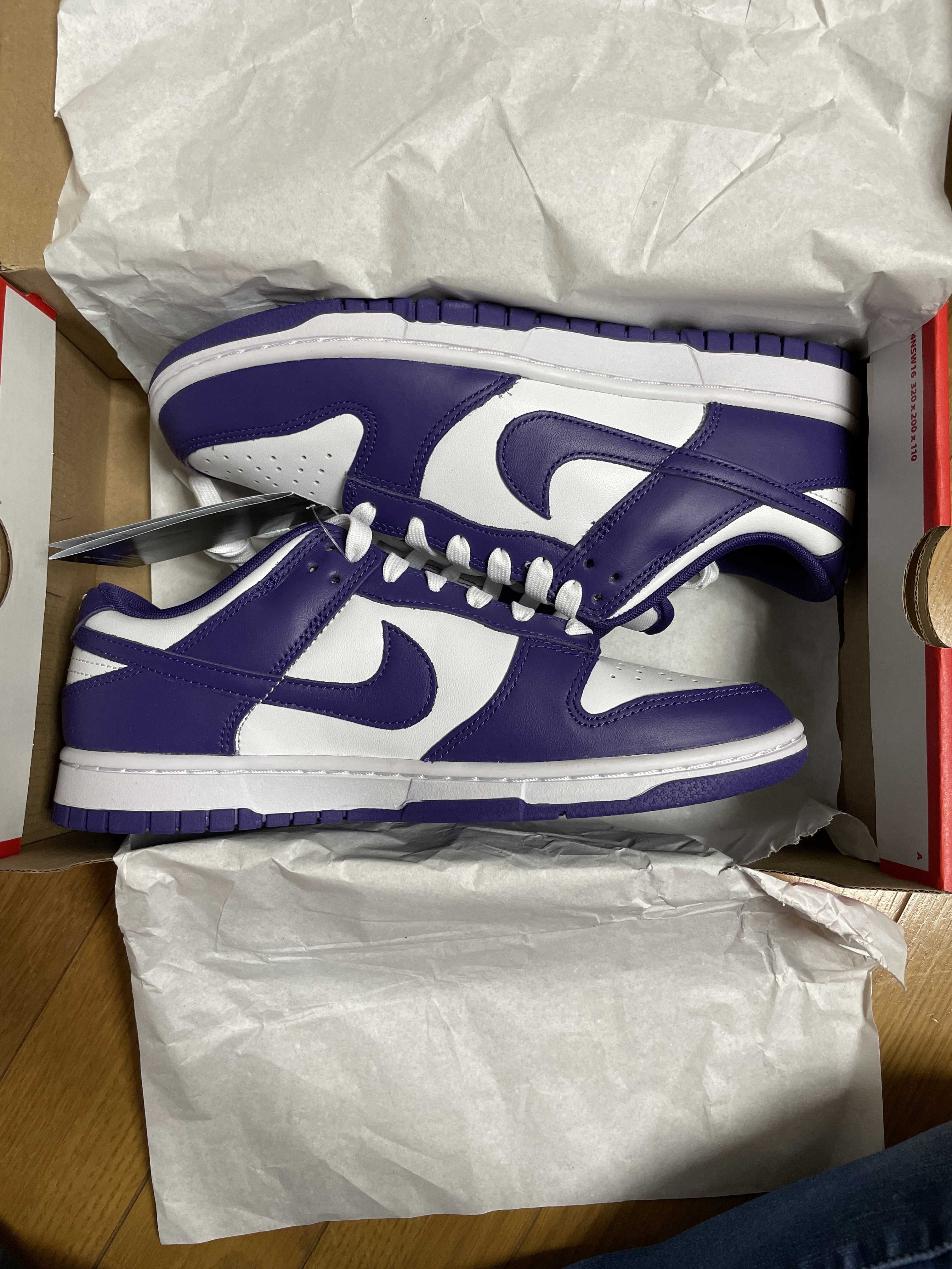 Nike Dunk Low Retro "Championship Court Purple"
