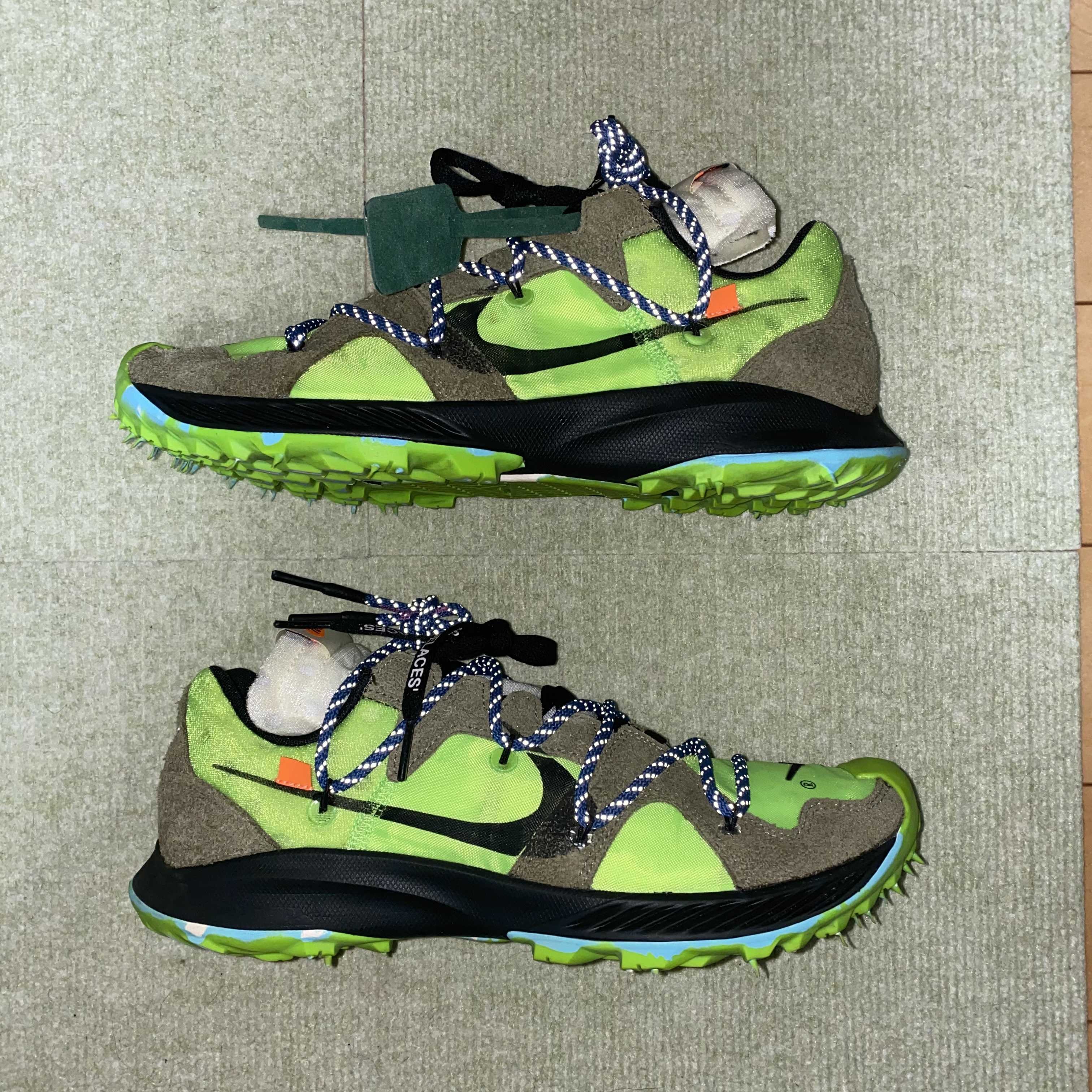 Off-White × Nike Women's Air Zoom Terra Kiger 5 "Green"