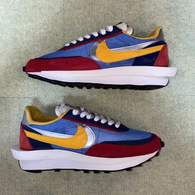 sacai × Nike LDV Waffle "Red/Blue"