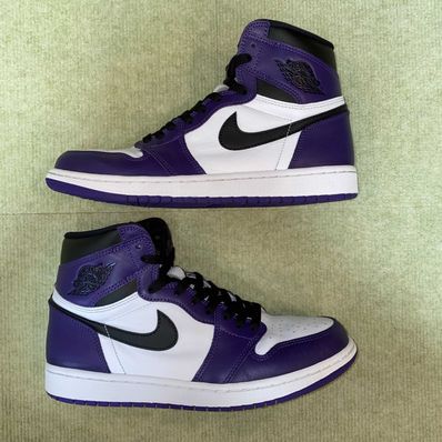 Nike Air Jordan 1 Retro High OG "Court Purple White/Black" (2020)