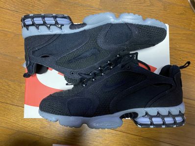 Stussy × Nike Air Zoom Spiridon Cage 2 "Black"