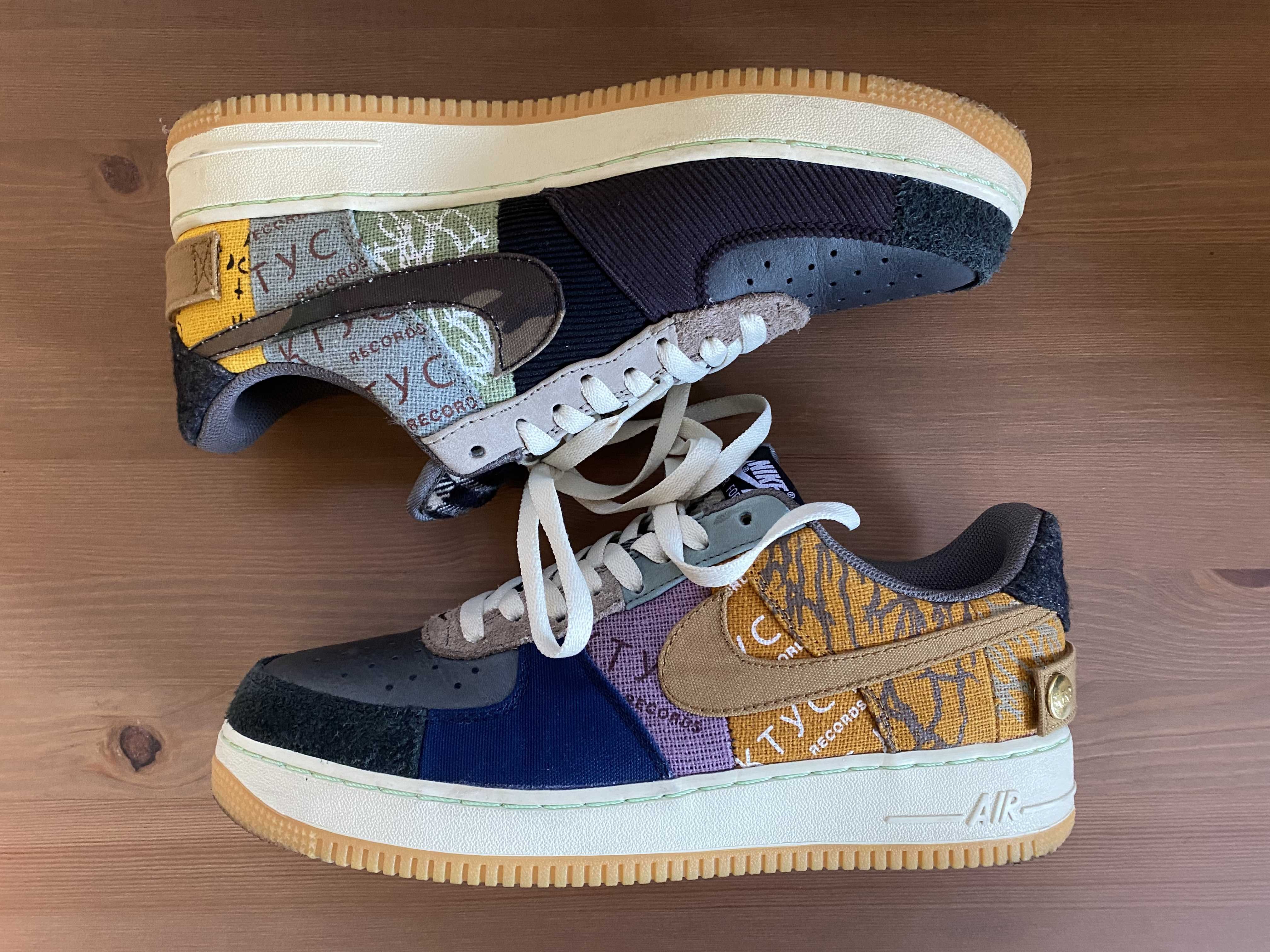 Travis Scott × Nike Air Force 1 Low Cactus Jack "Multi Color"