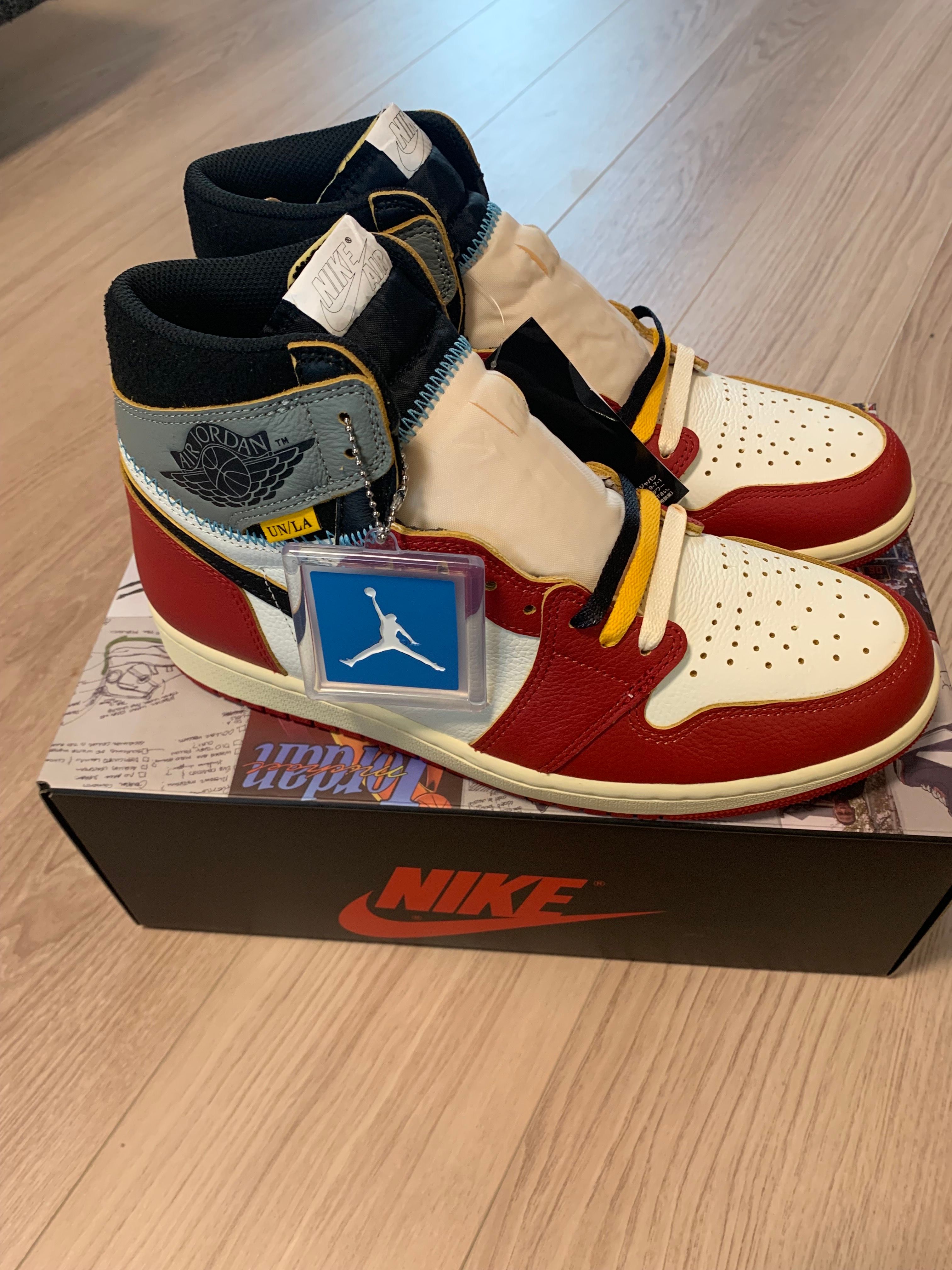 UNION × Nike Air Jordan 1 Retro High OG "Chicago/Shadow"