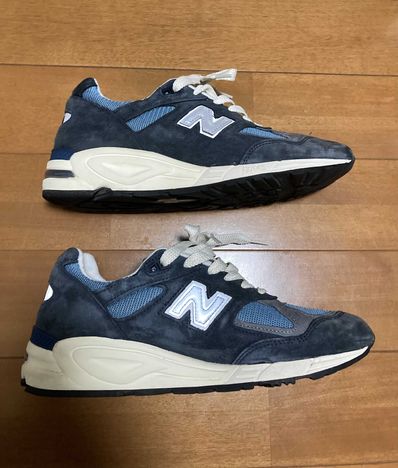 New Balance 990V2 "Navy/Castlerock"