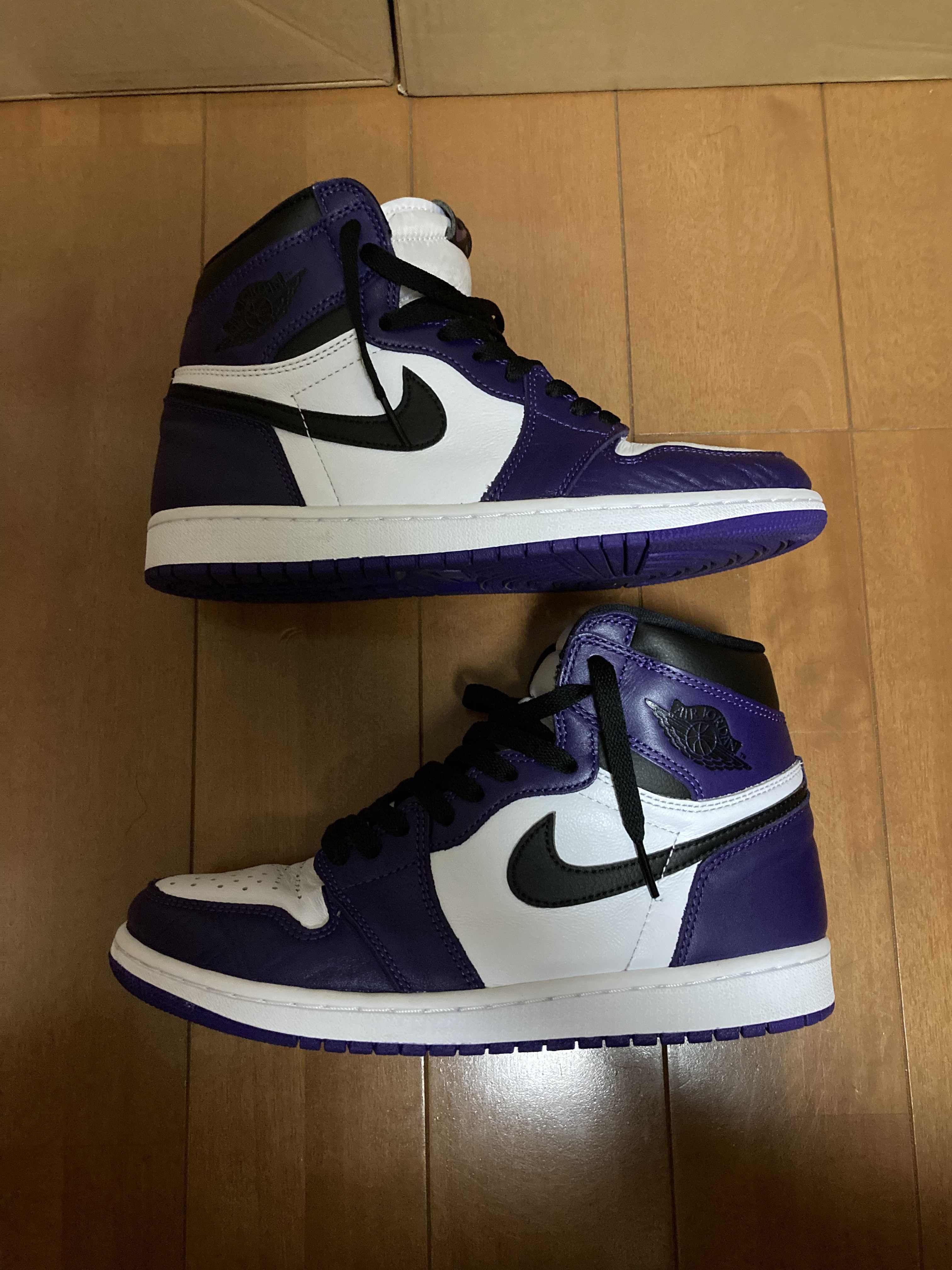 Nike Air Jordan 1 Retro High OG "Court Purple White/Black" (2020)   