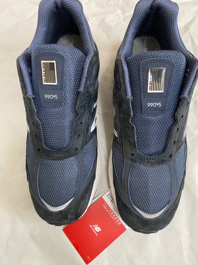 New Balance 990V5 "Navy/Silver"