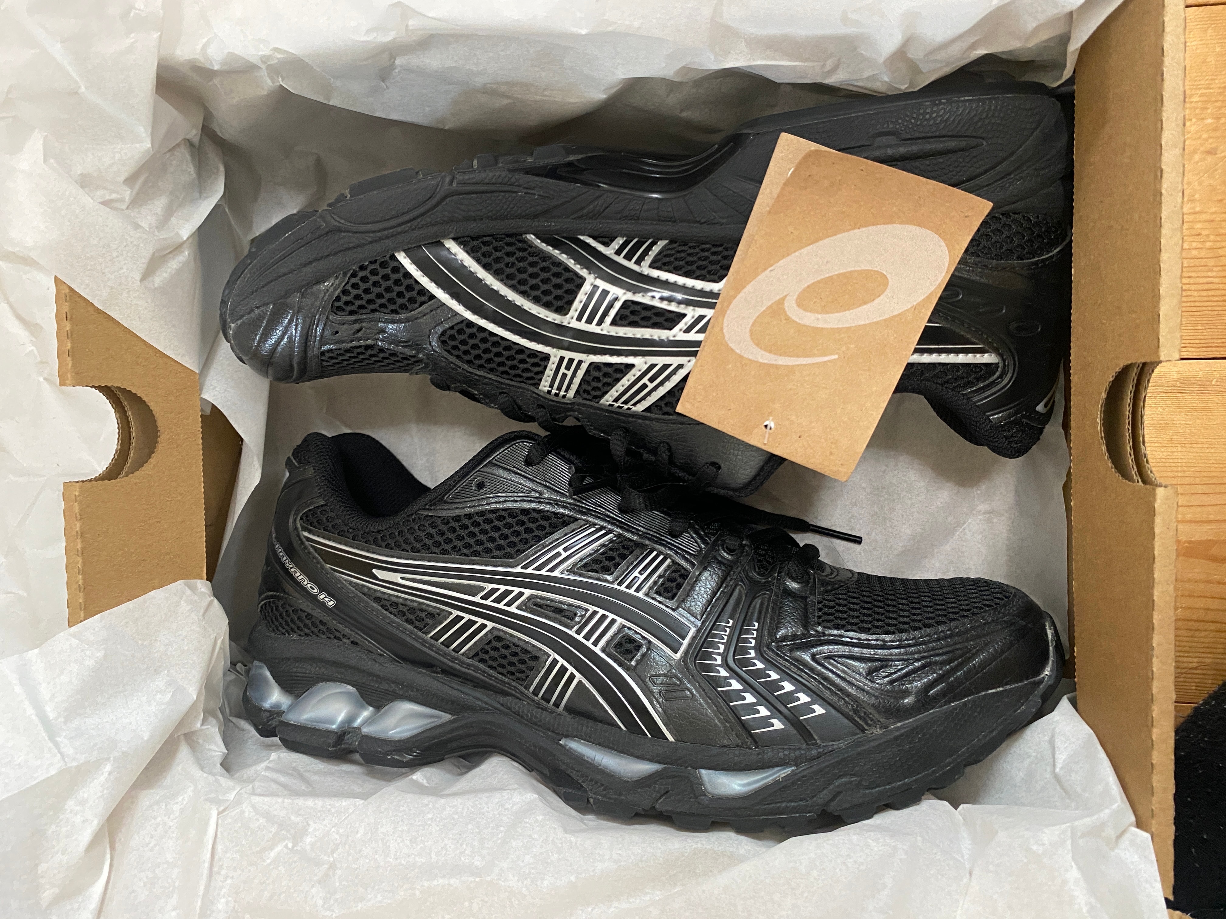 Asics Gel-Kayano 14 "Black/Pure Silver"