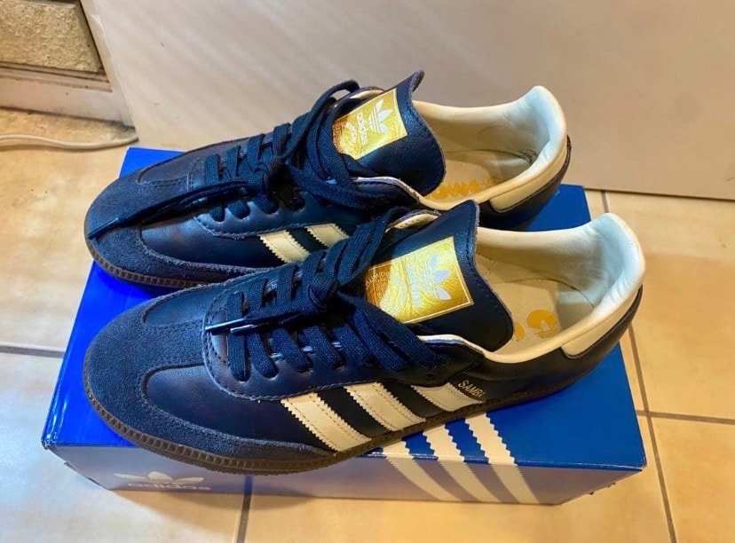 adidas Women's Samba OG "Legend Ink/Cream White/Gum"