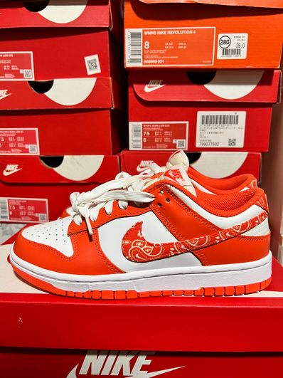 Nike Women's Dunk Low ESS "Orange Paisley"