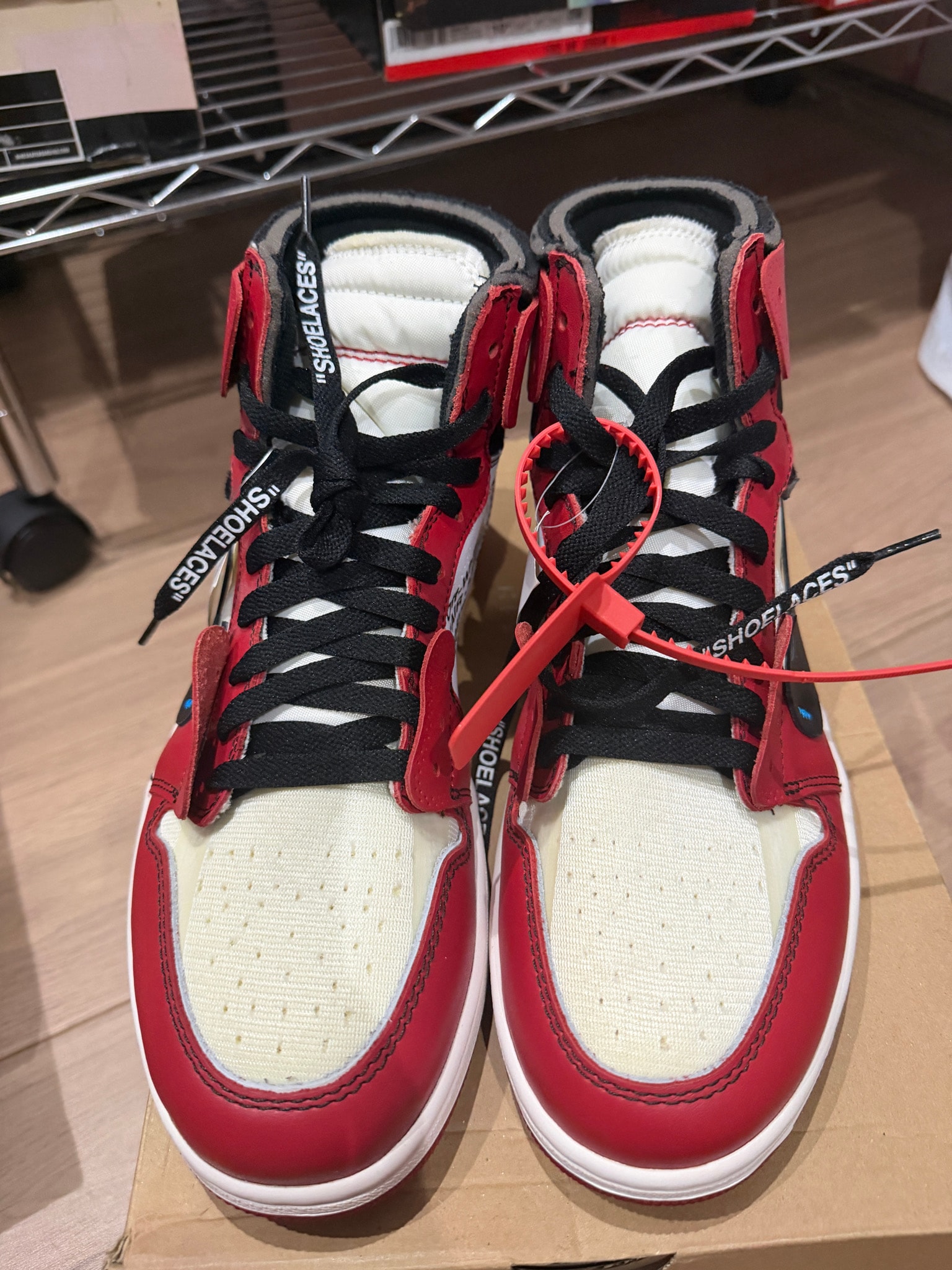 Off-White × Nike Air Jordan 1 Retro High The Ten "Chicago"
