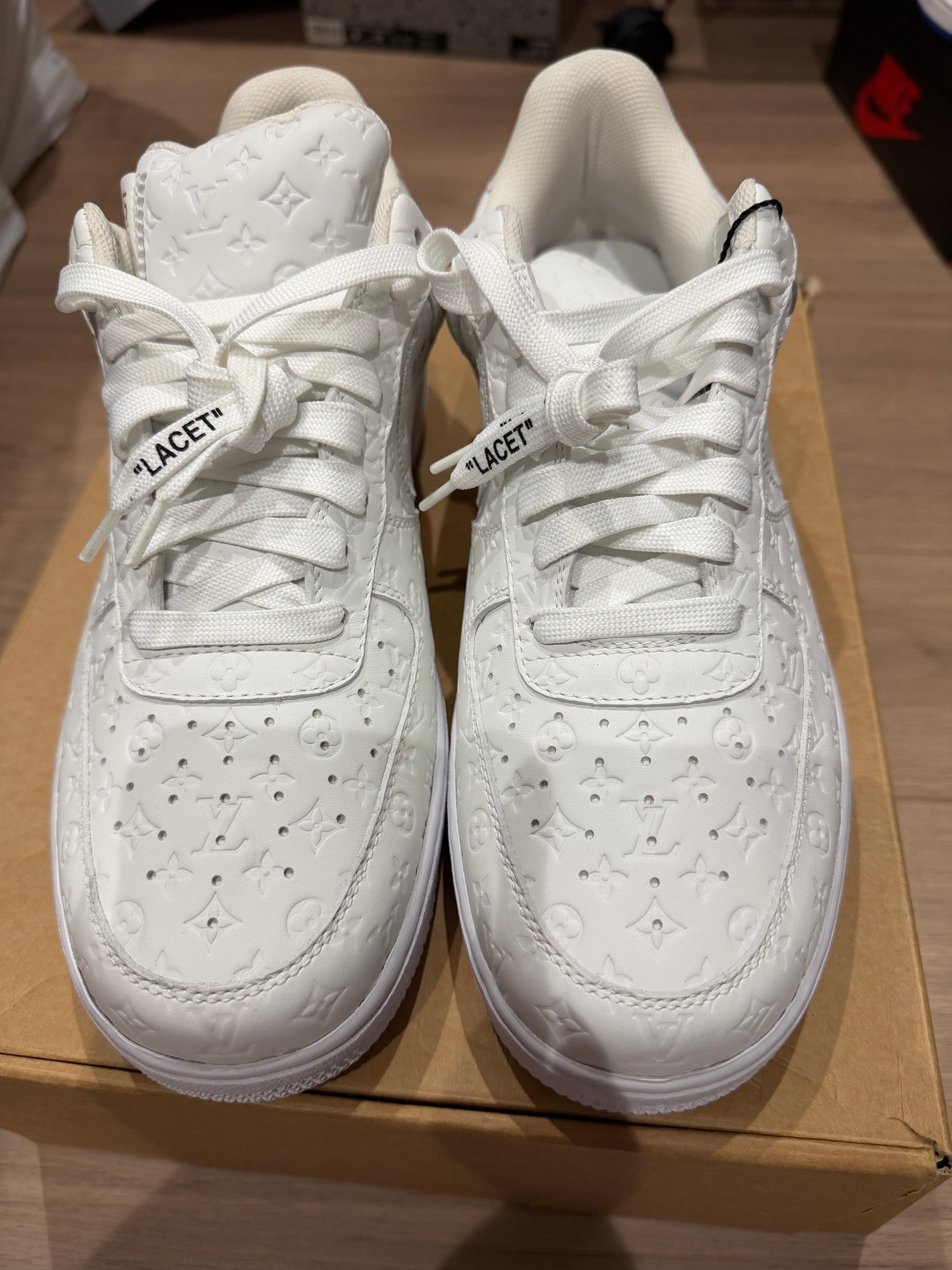 Louis Vuitton × Nike Air Force 1 Low by Virgil Abloh "White"