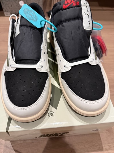 Travis Scott × Nike Women's Air Jordan 1 Low OG "Medium Olive"