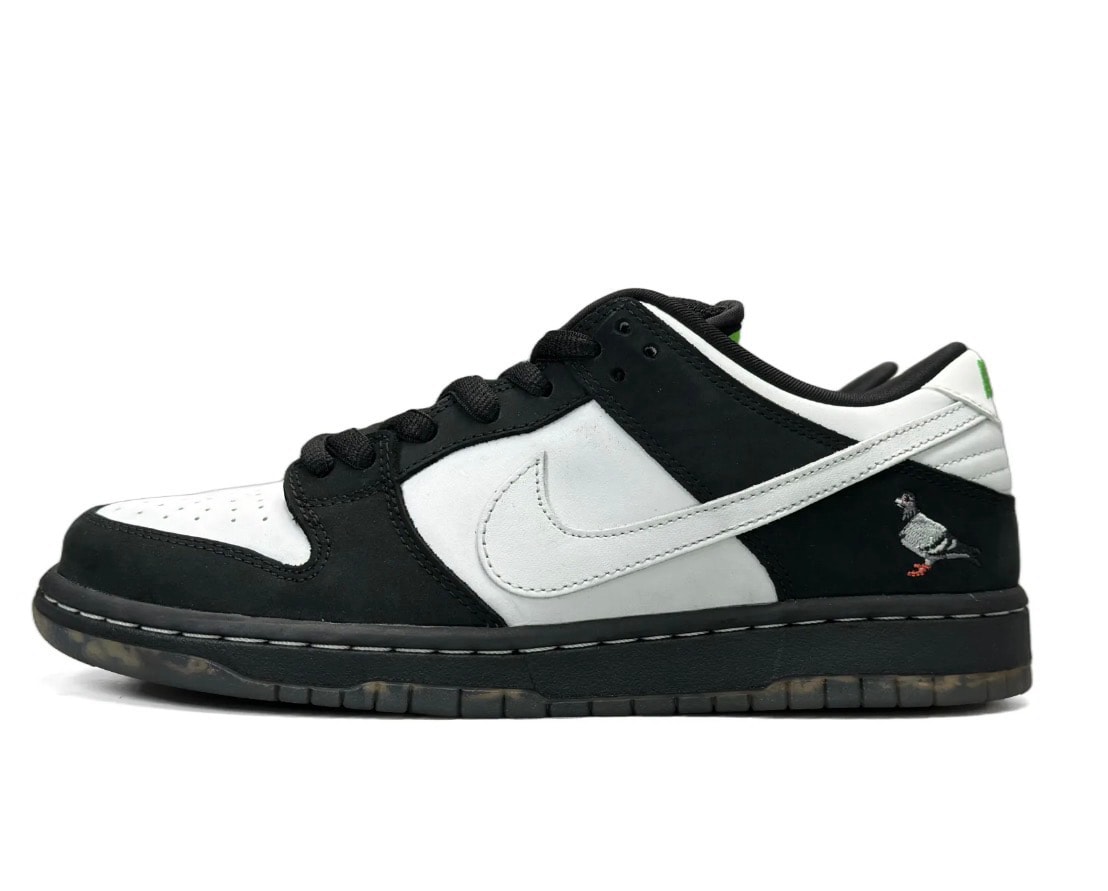 STAPLE × Nike SB Dunk Low "Pigeon Black/White"