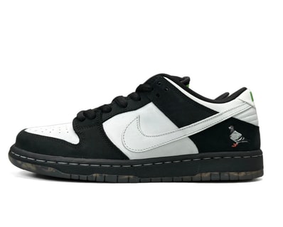 STAPLE × Nike SB Dunk Low "Pigeon Black/White"