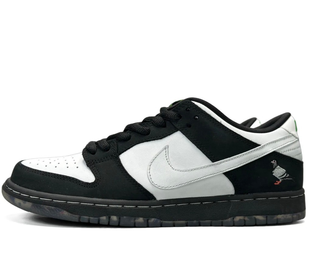 STAPLE × Nike SB Dunk Low "Pigeon Black/White"