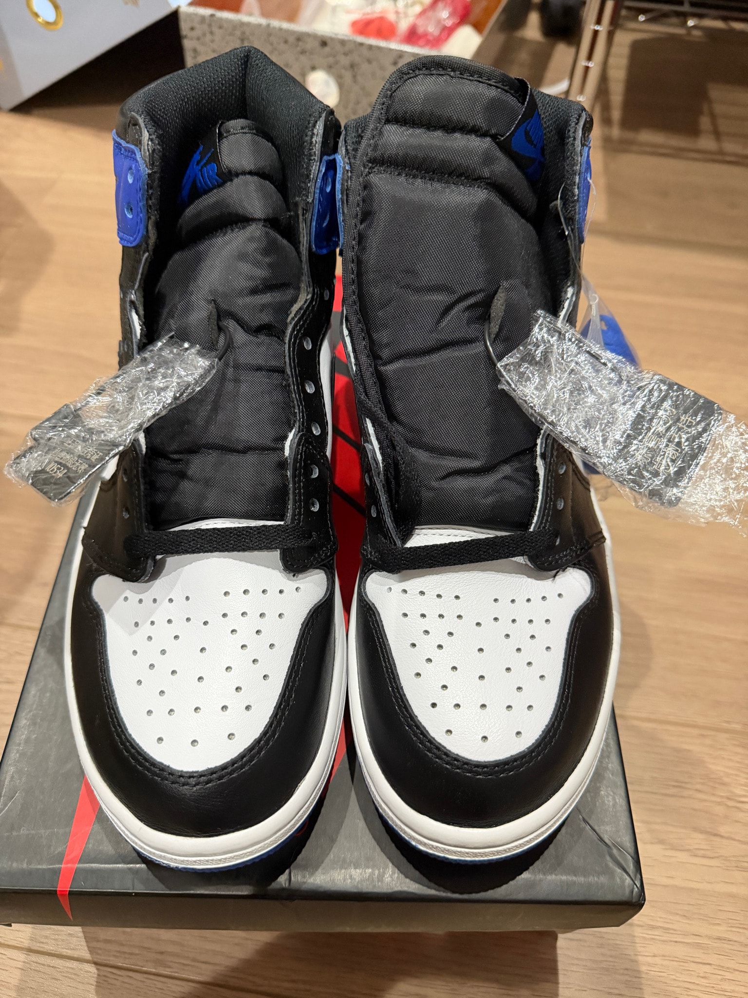 fragment design × Nike Air Jordan 1 Retro High OG "Black/Sport Royal/White"