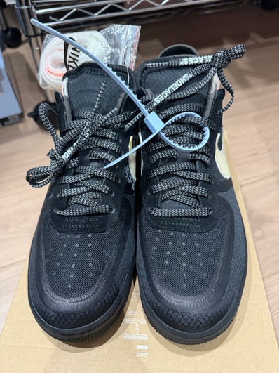 Off-White × Nike Air Force 1 Low "Black"