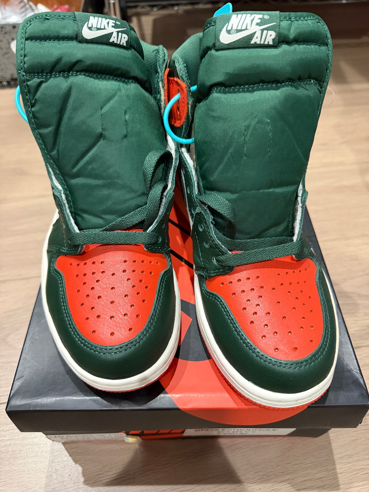 SoleFly × Nike Air Jordan 1 Retro High "Art Basel Sail"