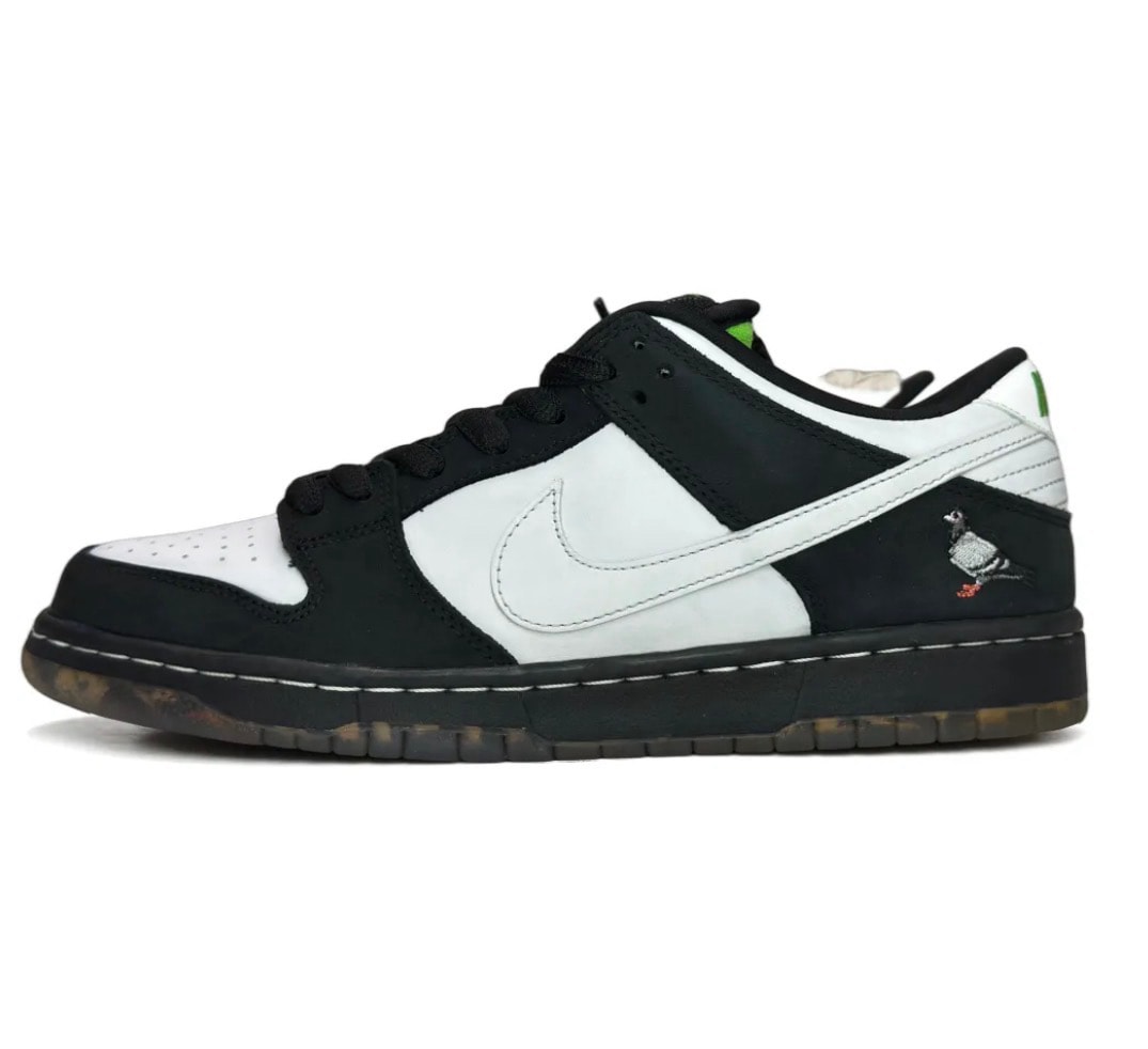 STAPLE × Nike SB Dunk Low "Pigeon Black/White"