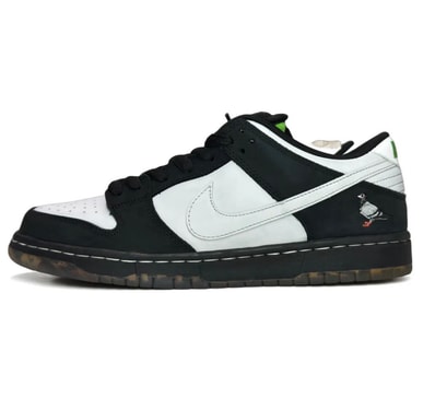 STAPLE × Nike SB Dunk Low "Pigeon Black/White"