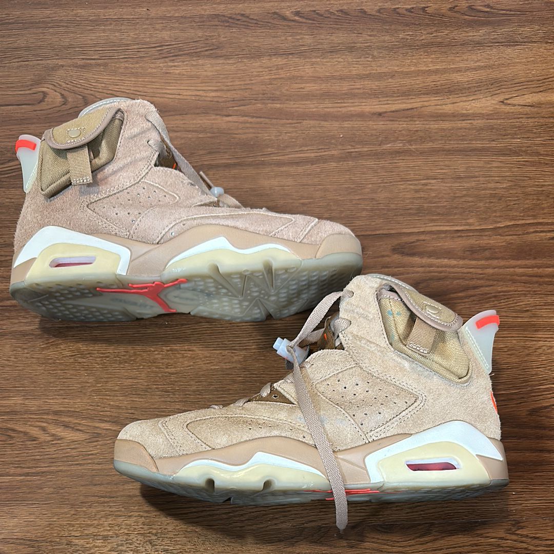 Travis Scott × Nike Air Jordan 6 "British Khaki"