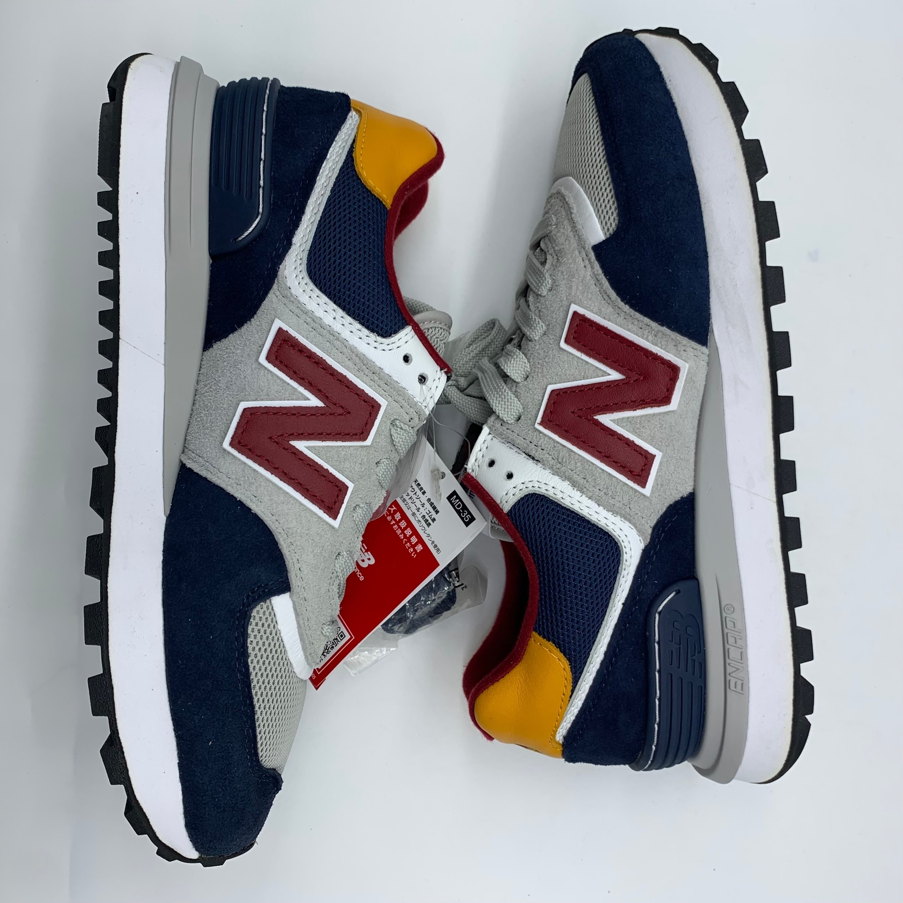eYe JUNYA WATANABE MAN × New Balance 574 Legacy "Gray/Navy"