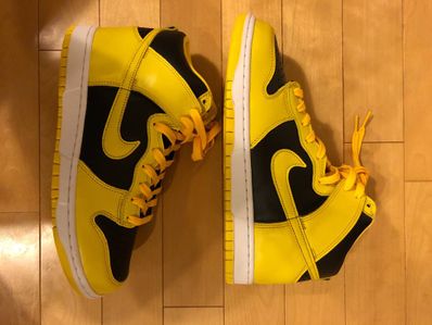 Nike Dunk High "Black/Varsity Maize"